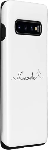 Vista 3 de Galaxy S10 NAMASTE Yoga Sport Healthy Yogi India Hindu Case