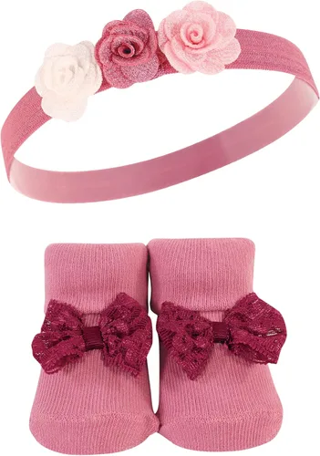 Vista 6 de Hudson Baby Diadema y calcetines para niña