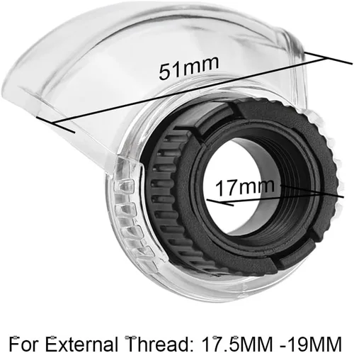 Vista 2 de Wolfride 4 unids herramienta rotativa escudo accesorio corte lijado accesorios para amoladora rotativa herramientas 200 3000 4000