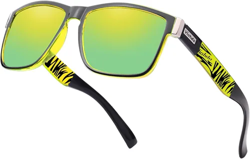 Vista 19 de Gafas de sol deportivas polarizadas para hombre Ciclismo Correr Pesca Golf Moda Gafas de sol Mujeres HD6009