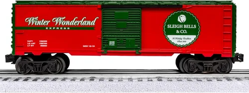 Vista 6 de Lionel Winter Wonderland LionChief 5.0 - Juego de tren eléctrico con Bluetooth y control remoto, un