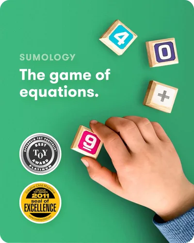 Vista 2 de Juego de matemáticas Sumology de SimplyFun: uno de los juegos de matemáticas más divertidos para niños de 8 a 12 años - Practica suma, resta