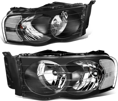 Vista 8 de Conjunto de faros delanteros DNA Motoring HL-OH-F1509-CH-AM