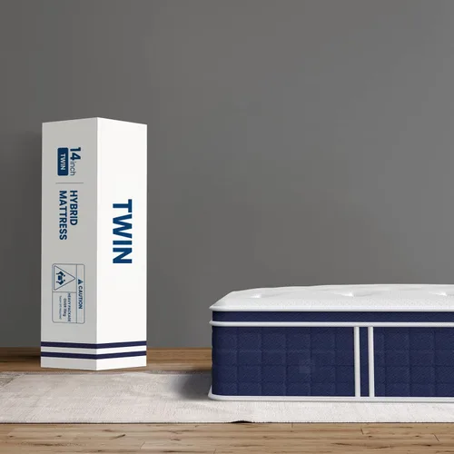 Vista 7 de Coolvie Hybrid Mattress with Gel Memory Foam