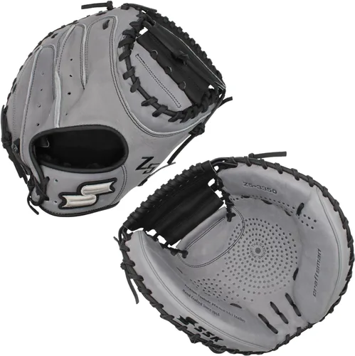 Vista 13 de SSK Z5 Craftsman Guante de receptor de béisbol – 32.5” - 33” - 33.5” – Lanzamiento con mano derecha y izquierda