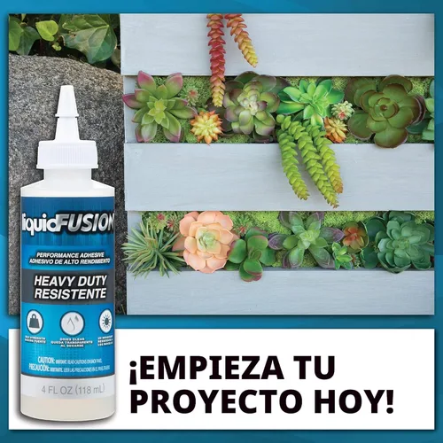 Vista 5 de Aleene's - Pegamento líquido de fusión pesada de alta resistencia de 4 fl oz, máxima fuerza, no tóxico y de secado transparente, ideal