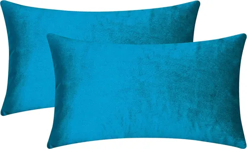 Vista 44 de Home Brilliant Funda de cojín decorativa para el hogar, en terciopelo, para sofá, silla, cama.