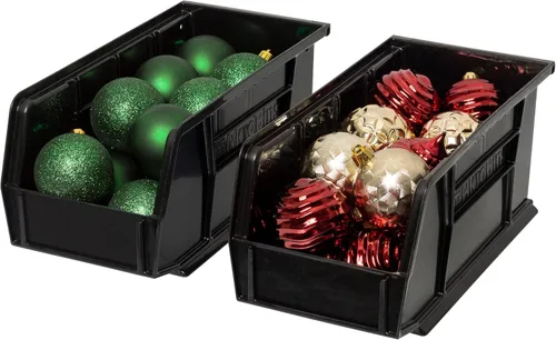 Vista 10 de Contenedores apilables 30230 de Akro-Mils, de plástico, 11 x 5 x 5 pulgadas, 12