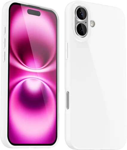 Vista 678 de Svanove para iPhone 7 Plus/ 8 Plus, funda de silicona, de goma suave brillante y gel de jey lindo, funda protectora de plástico simple y lisa