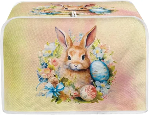 Vista 19 de Funda para tostadora de girasol con bandera estadounidense para 2 rebanadas de pan, horno, cocina, cubierta para electrodomésticos, protección