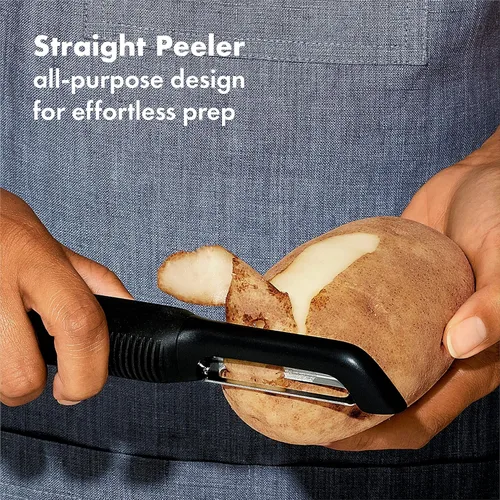 Vista 6 de OXO Good Grips - Espiralizador de 3 cuchillas + pelador de 2 piezas