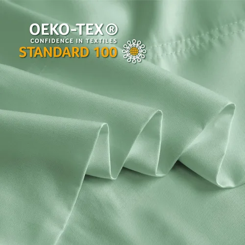 Vista 121 de BEDELITE - Juego de 2 fundas de almohada con solapa, tamaño estándar, rayón de bambú, frescas, suaves y transpirables, para personas calurosas