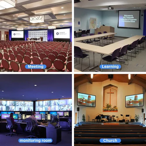 Vista 8 de Transmisor y receptor HDMI inalámbrico, extensores HDMI inalámbricos Full HD 1080P de 250 metros con salida de bucle y soporte para control remoto