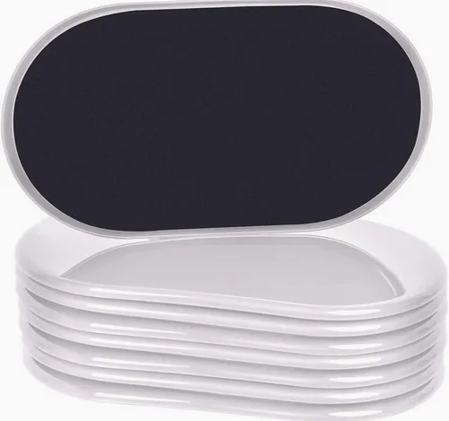 Vista 9 de Ezprotekt Paquete de 16 Tiras Deslizadoras Autoadhesivas para Mover Muebles para Alfombras, Almohadillas Rectangulares para Mover Muebles de 1/2 x 4