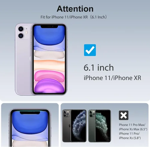 Vista 2 de Protector de pantalla para iPhone XC, cristal templado resistente a los arañazos, 4