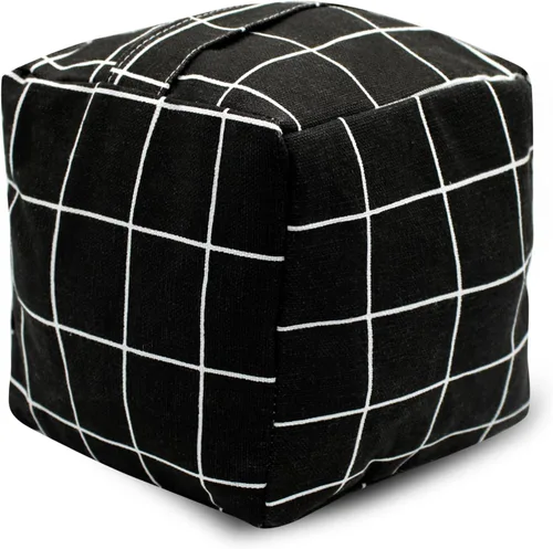 Vista 26 de Tope de Puerta Decorativo con Peso, Tope de Puerta de Tela con Mango, Cubo Cuadrado de Servicio Pesado Tope de Puerta de Piso Protectores de Pared