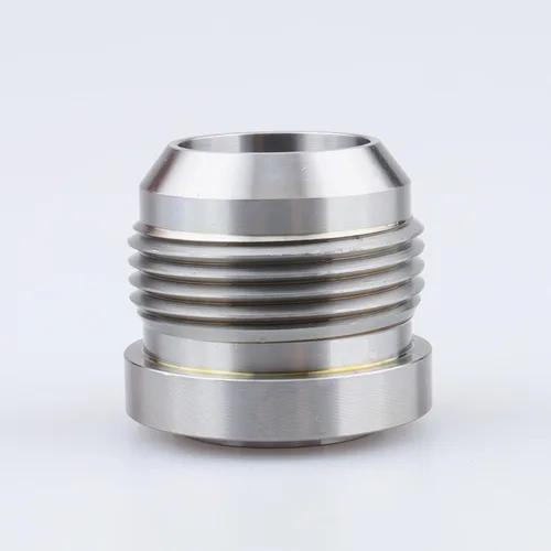 Vista 6 de AC PERFORMANCE -4 AN Macho de soldadura en Bung Fitting Steel, Pack de 2
