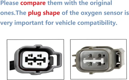Vista 3 de Maxfavor Sensor de oxígeno de repuesto directo para Honda 2005 2004 2003 2002 2001 Civic 1.7L O2 Sensor 234-4092 234-4123 aguas arriba 02 Sensor