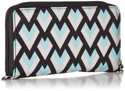 Vista 2 de JuJuBe Be Spendy - Cartera con cremallera, colección Onyx - Black Diamond