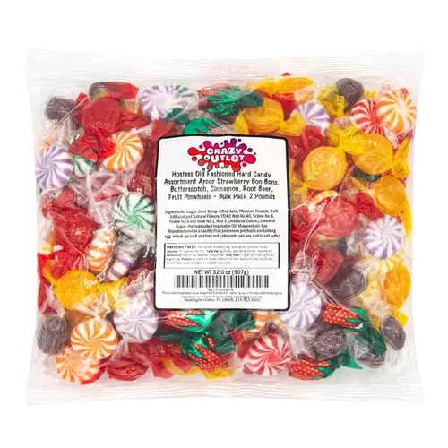 Vista 7 de Hostess Old Fashioned - Surtido de dulces duros – Paquete a granel de 2 libras (150 unidades) – Caramelos duros envueltos individualmente – Bonos