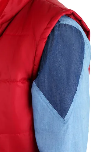 Vista 7 de Disfraz de Marty McFly de la película Volver al futuro, 2x, Rojo