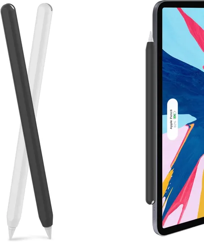 Vista 16 de AHASTYLE Funda Duotone para Apple Pencil de 2ª generación y Apple Pencil Pro (2024) Funda protectora ultra delgada de silicona compatible con carga