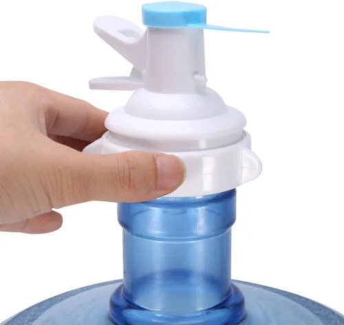 Vista 6 de Bomba manual de botella de agua, bomba de jarra de botella de agua de 5 galones, dispensador de boquilla de agua potable