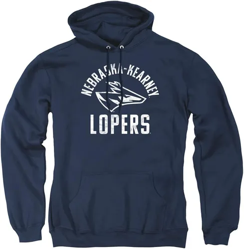 Vista 60 de LOGOVISION Colección oficial de sudaderas con capucha para adultos con logotipo desgastado grande universitario