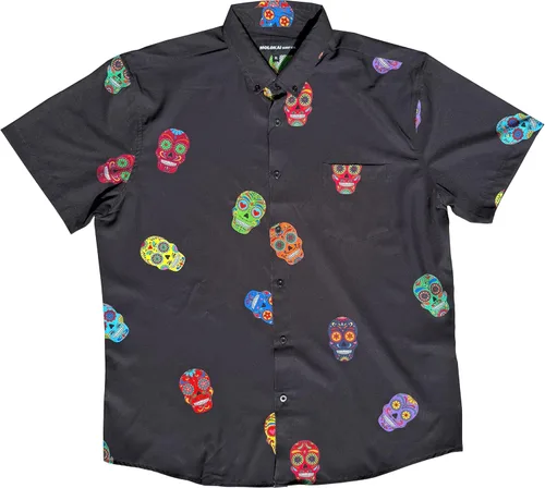 Vista 84 de Molokai Surf - Camisas hawaianas de manga corta con botones y corte ajustado