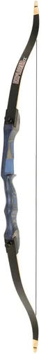 Octubre Mountain Explorer Ce Recurve Bow Azul 54 pulg. 25 libras Lh