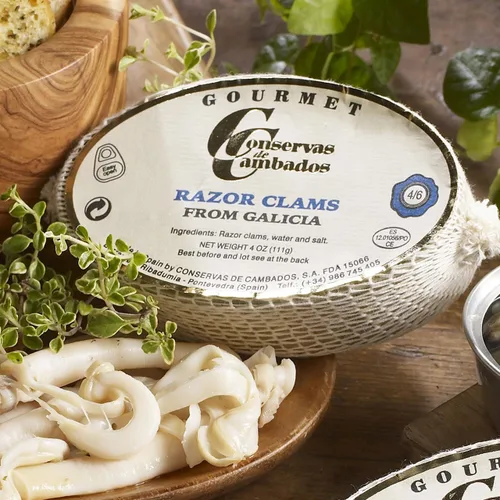 Vista 3 de Navajas - Almejas de afeitar premium en salmuera