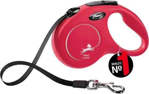 Vista 8 de Flexi Roll-Leine New Classic XS Gurt 3 M Azul Für Hunde, Katzen Und Kleintiere Bis Max. 26.5 lbs, Multicolor, Juventud XS/16