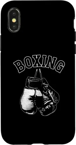 Vista 5 de Guantes de boxeo para iPhone 14 Pro Artes marciales mixtas Estuche de boxeo Boxer