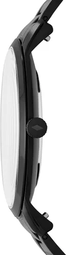 Vista 2 de Fossil - Reloj casual de cuarzo, minimalista, de acero inoxidable y delgado para hombre