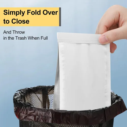 Vista 4 de 50 bolsas desechables de almacenamiento de grasa para tocino, bolsas para líquidos calientes, aceites para almacenamiento de grasa