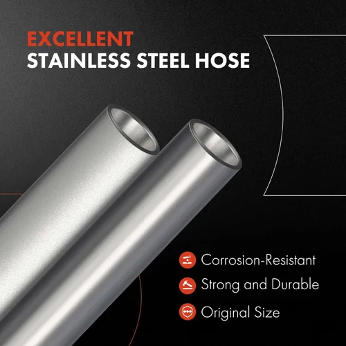 Vista 6 de A-Premium Conjunto de manguera de presión de dirección asistida compatible con Jeep Grand Cherokee 2005-2010, Grand Cherokee 2007-2009, Commander