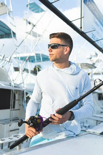 Vista 5 de HUK Sunglasses, Polarized Lens Eyewear with Performance Frames, Fishing, Sports & Outdoors Sunglasses