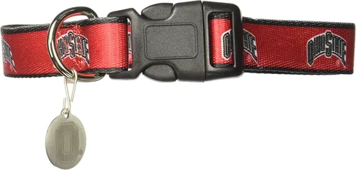 Vista 11 de Collar de perro de NCAA. PREMIUM cuello ajustable Collar de perros – Fútbol/Baloncesto para perros & gatos. Durable Collar de mascota de deportes