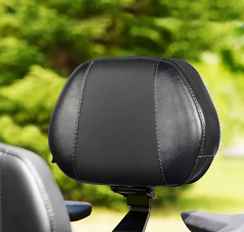 Vista 5 de Mostrar respaldo balístico cromado del pasajero para Can-Am Ryker 600 900 fabricado en los E.E.U.U. 41-420C