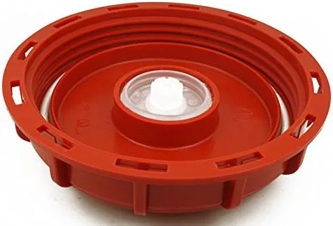 Vista 3 de Tapa de tanque de agua universal IBC resistente, tapa respiratoria Schutz ventilada, se adapta al tanque de depósito de polietileno horizontal de un