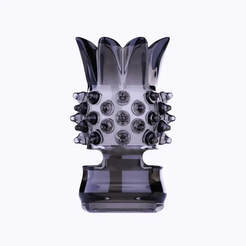 Anillo de prepucio para el pene, anillo de pene grande, glande expuesto, manga de ampliación, juguete sexual para hombres (color: A)