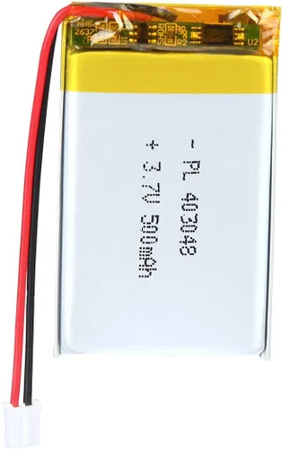 Vista 25 de Batería de 3.7V 120mAh 551521 Polímero de Litio Ion Recargable Li-ion Li-Po con Conector 2P PH 2.0mm Pitch