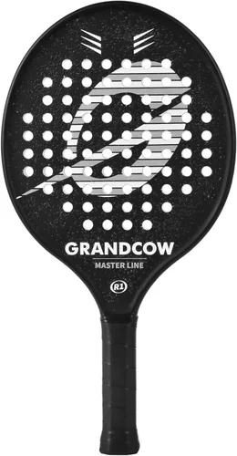 Vista 2 de Plataforma Raqueta de Pádel de Tenis Pro Fibra de Carbono Power Palas Ligeras Pádel