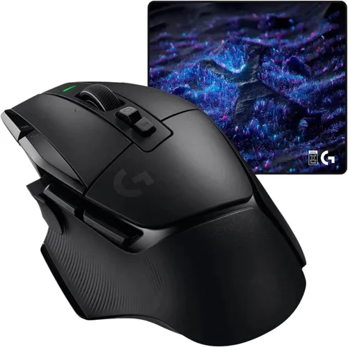 Vista 31 de Logitech G 502 X Lightspeed - Mouse inalámbrico para juegos + alfombrilla de mouse de carga inalámbrica Powerplay 2, color negro