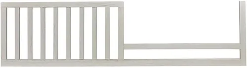 Vista 10 de Riel de seguridad de cama infantil para cunas convertibles Evolur - Riel de madera maciza para conversión de cuna convertible a cama infantil - Riel