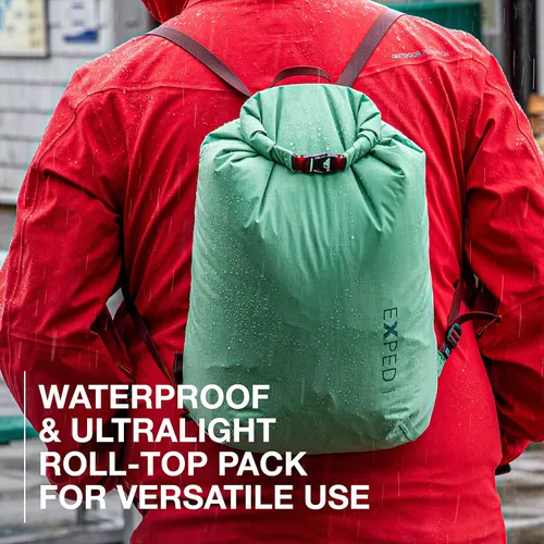 Vista 2 de Exped Mochila Splash - Bolsa impermeable con tapa enrollable, marino, Mochilas Daypack