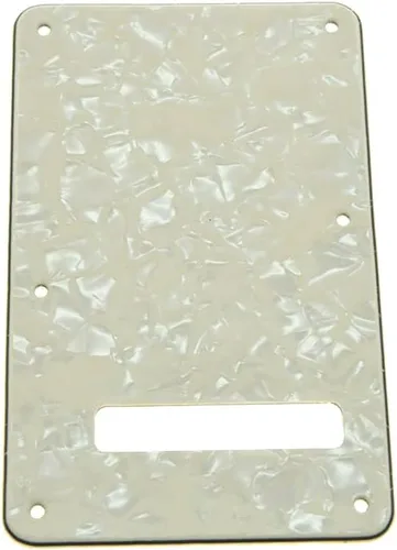 Vista 18 de KAISH ST/Strat Style Standard Guitarra Placa Trémolo Trem Cubierta para USA Strat/Stratocaster Abalone Pearl