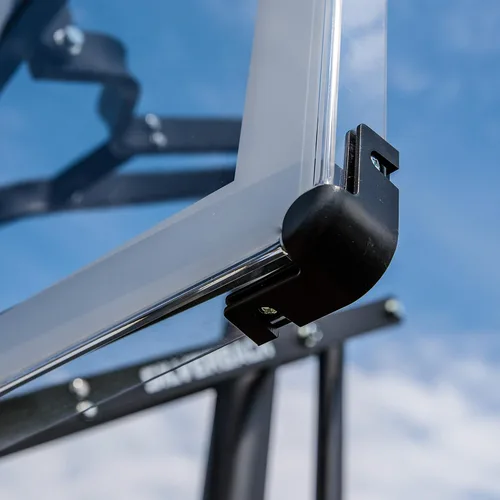 Vista 11 de Silverback NXT - Aros de baloncesto enterrados de 54 pulgadas y NXT de 60 pulgadas con tablero de baloncesto de altura ajustable y diseño QuickPlay