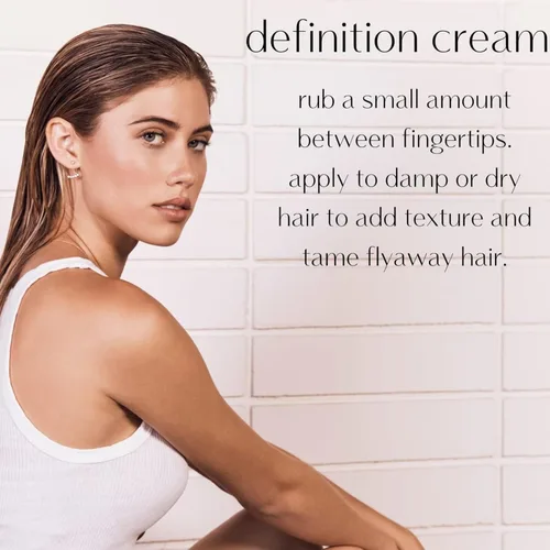 Vista 4 de Privé Definition Crema para el cabello – Crema de peinado de alta sujeción para alisar, moldear y dar forma – Productos para el cabello