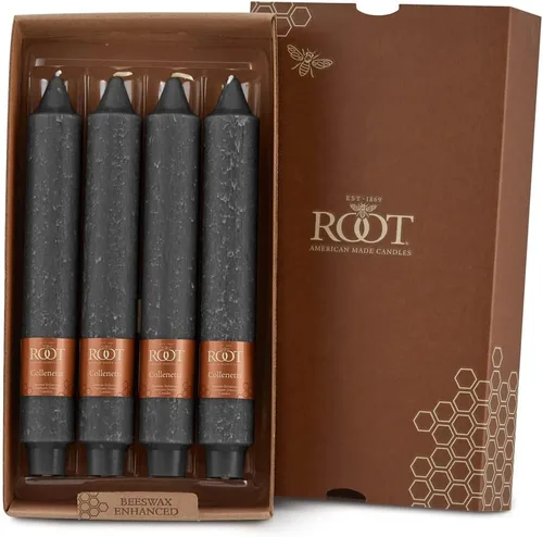 Vista 12 de raíz 7", sin perfume Timberline collenette velas, caja, gris, 4-Pack